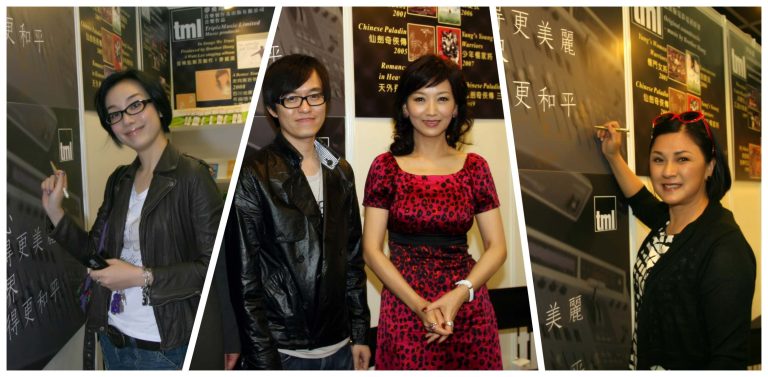 梦飞翔参加「2010年香港国际影视展」，众多圈中好友、名人来场支持！